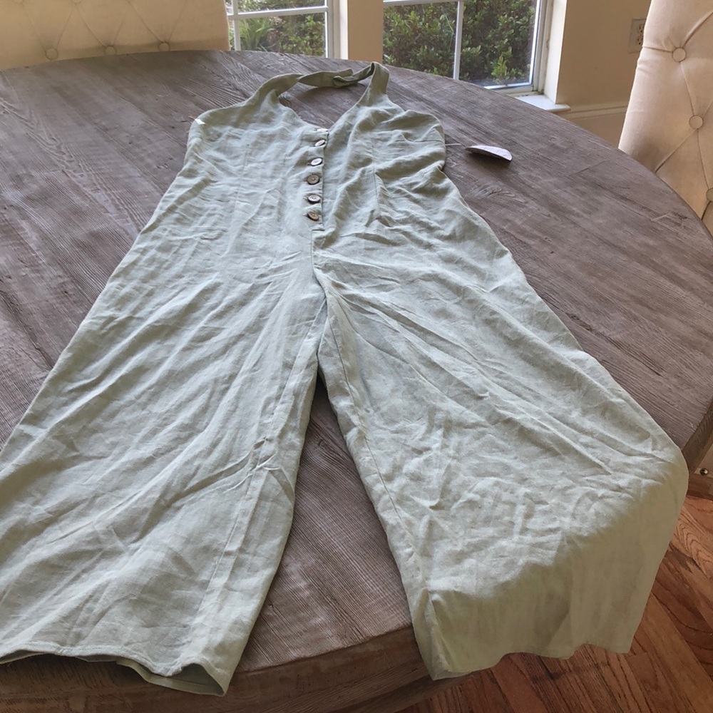 Gypsies green jumpsuit
